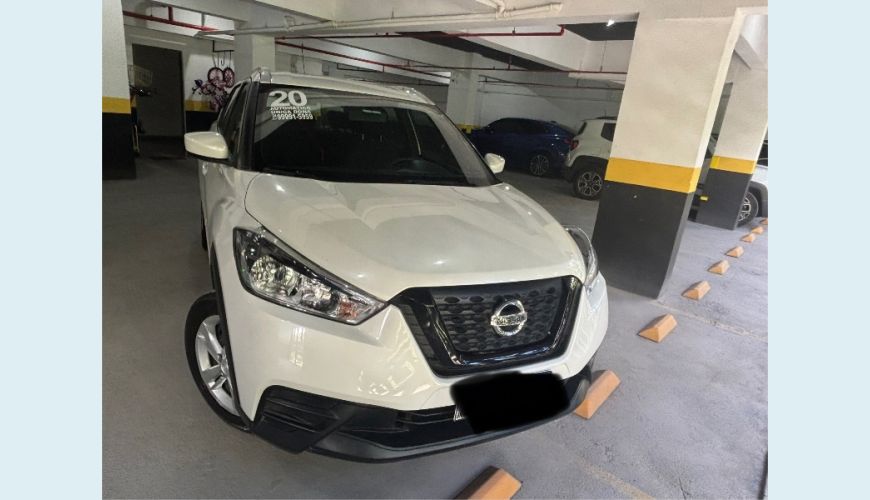 NISSAN KICKS S 1.6 16V FLEX 5P AUT. - BRANCO - 2020 Foto 1 (Grande)