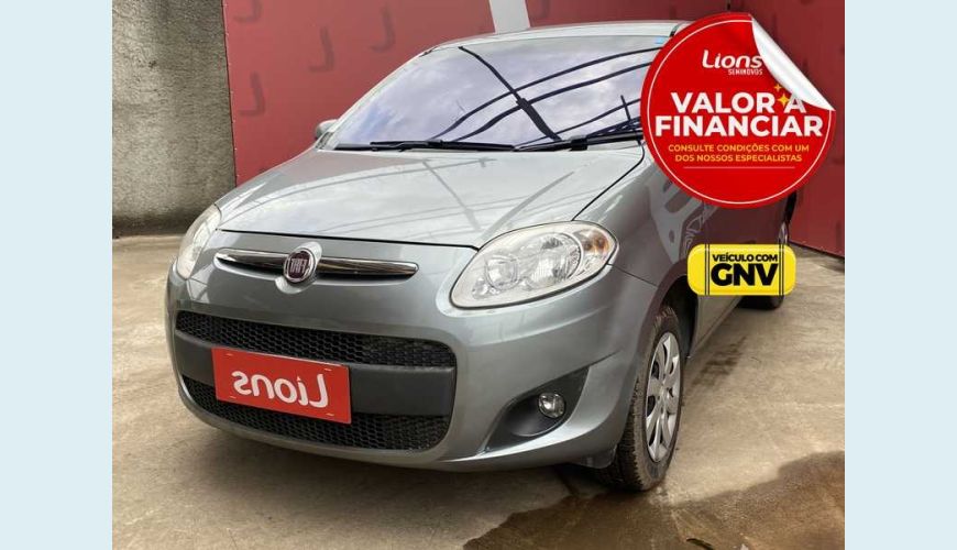 FIAT PALIO ATTRACTIVE 1.0 8V FLEX - CINZA - 2013 Foto 1 (Grande)