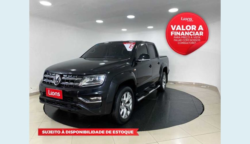 VOLKSWAGEN AMAROK 2.0 CD 4X4 TDI HIGHLINE AUT. - PRETO - 2018 Foto 1 (Grande)