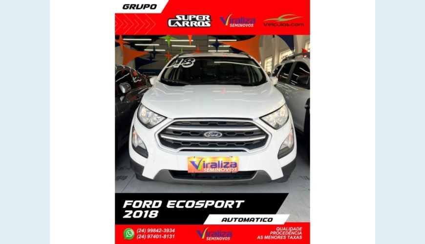 FORD ECOSPORT - BRANCO - 2018 Foto 1 (Grande)