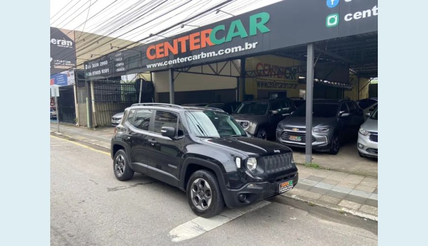 JEEP RENEGADE 1.8 16V FLEX SPORT 4P AUT. - PRETO - 2020 Foto 1 (Grande)