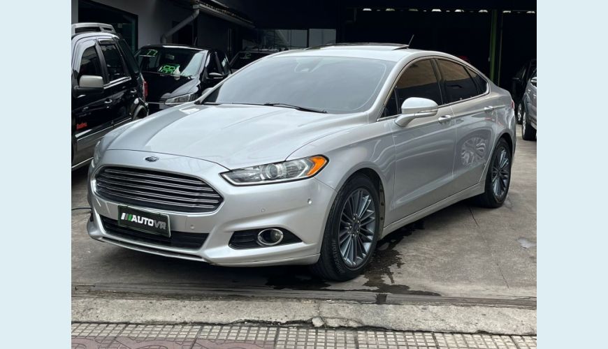 FORD FUSION TITANIUM 2.0 GTDI ECO. AWD AUT. - PRATA - 2013 Foto 1 (Grande)