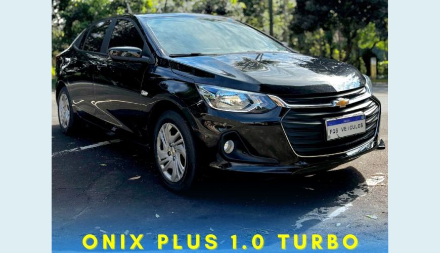 CHEVROLET ONIX SEDAN PLUS LT 1.0 12V TB FLEX AUT. - PRETO - 2024 Foto 1 (Grande)