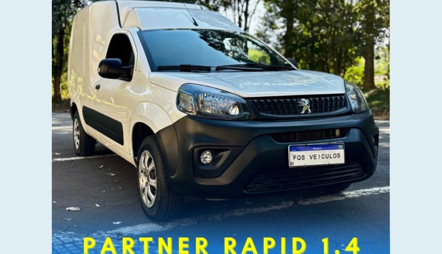 PEUGEOT PARTNER RAPID BUSIN. PACK 1.4 FLEX MEC. - BRANCO - 2024 Foto 1 (Grande)