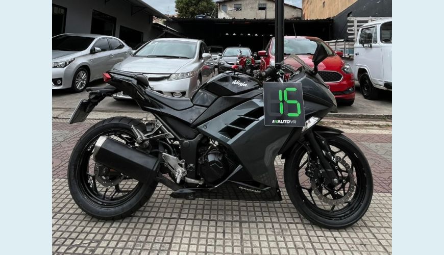 KAWASAKI NINJA 300 - PRETO - 2015 Foto 1 (Grande)