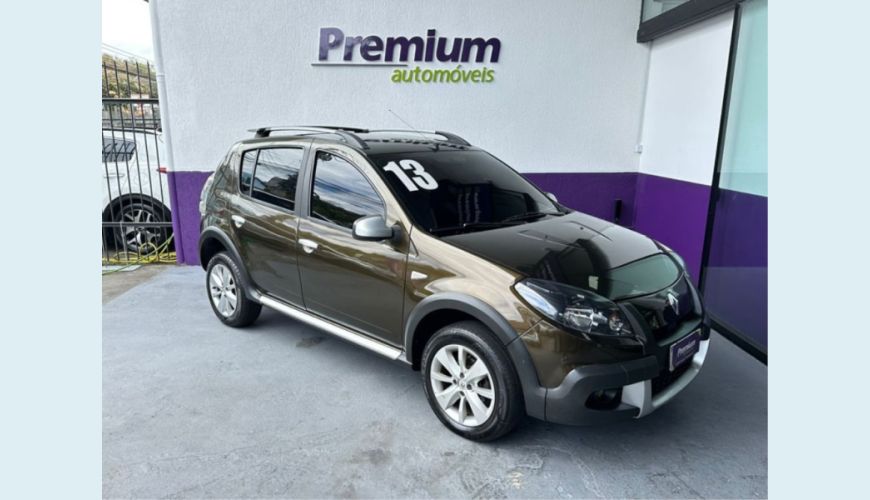 RENAULT SANDERO - VERDE - 2013 Foto 1 (Grande)