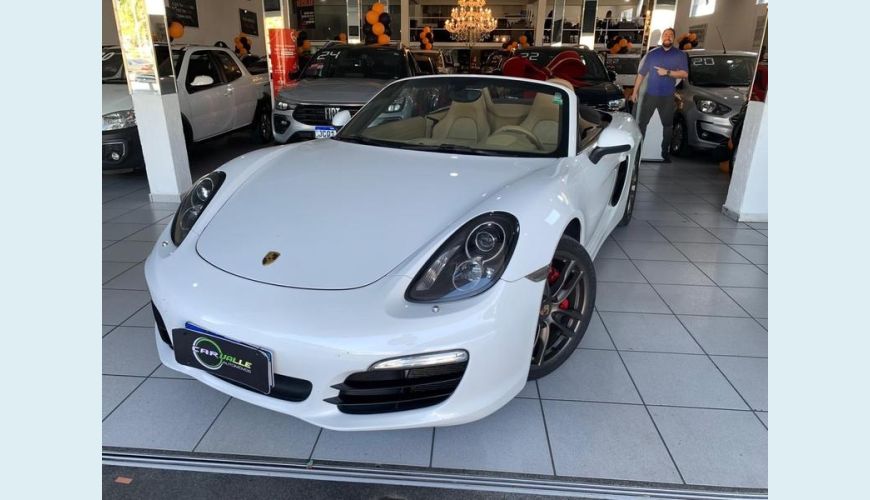 PORSCHE BOXSTER 2.7 265CV CONVERSIVEL - BRANCO - 2013 Foto 1 (Grande)