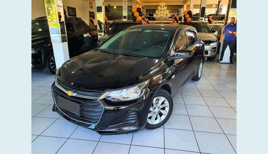 CHEVROLET ONIX 1.0 LT - PRETO - 2021 Foto 1 (Grande)