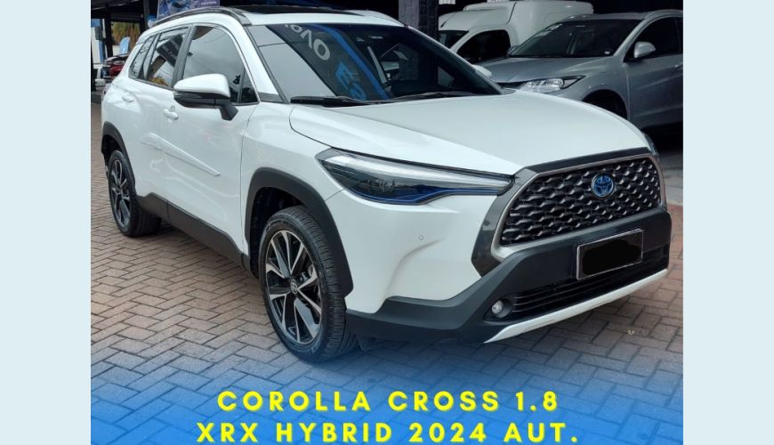 TOYOTA COROLLA CROSS XRX 1.8 16V AUT.(HYBRID) - BRANCO - 2024 Foto 1 (Grande)
