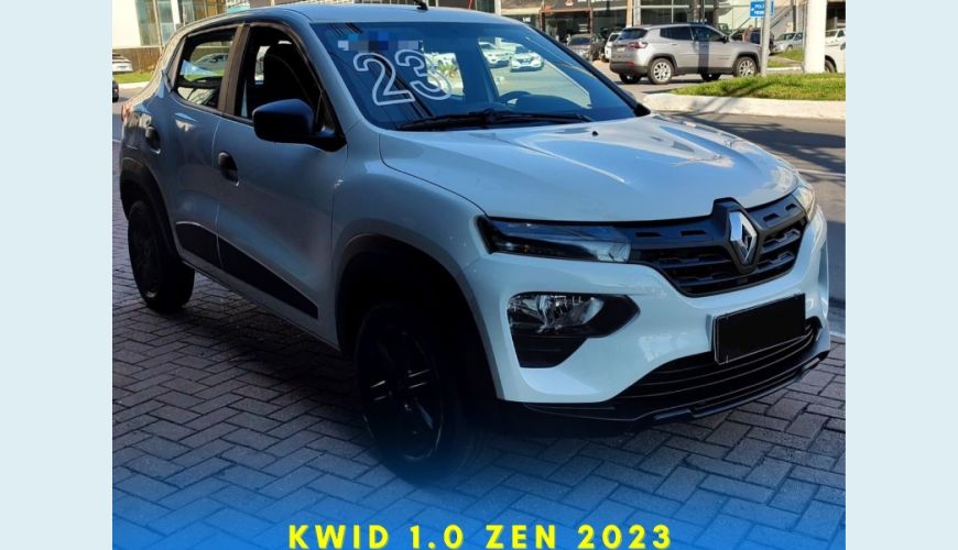 RENAULT KWID ZEN 1.0 FLEX 12V 5P MEC. - BRANCO - 2023 Foto 1 (Grande)