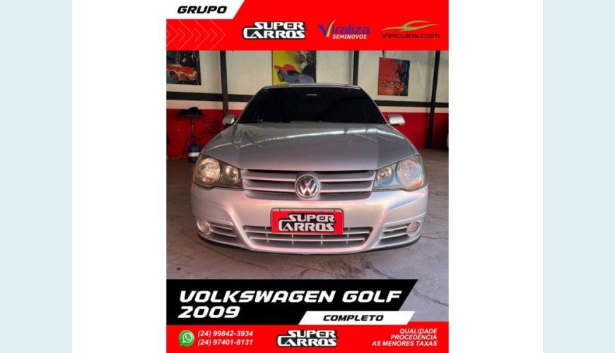 VOLKSWAGEN GOLF - PRATA - 2009 Foto 1 (Grande)