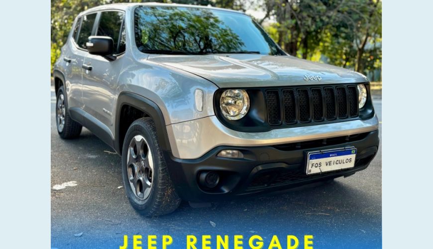 JEEP RENEGADE1.8 4X2 FLEX 16V AUT. - PRATA - 2020 Foto 1 (Grande)