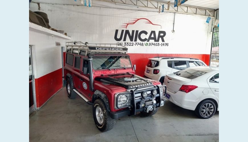 LAND ROVER DEFENDER - VERMELHO - 2000 Foto 1 (Grande)