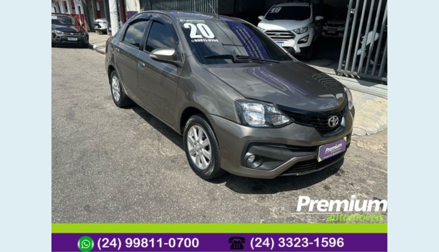 TOYOTA ETIOS - CINZA - 2020 Foto 1 (Grande)