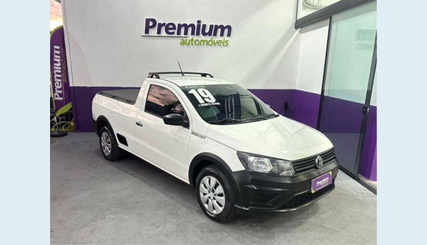 VOLKSWAGEN SAVEIRO - BRANCO - 2019 Foto 1 (Grande)