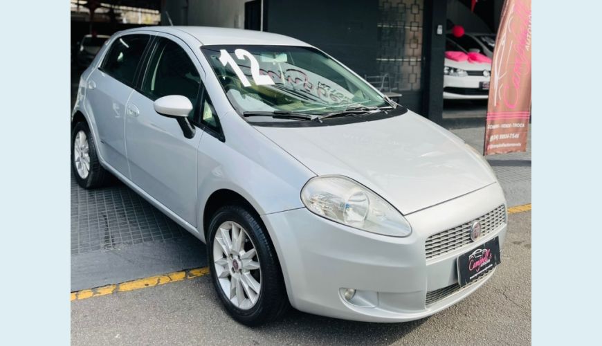 FIAT PUNTO ESSENCE 1.6 FLEX 16V 5P - PRATA - 2012 Foto 1 (Grande)