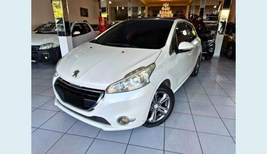 PEUGEOT 208 GRIFFE 1.6 FLEX 16V 5P MEC - BRANCO - 2014 Foto 1 (Grande)