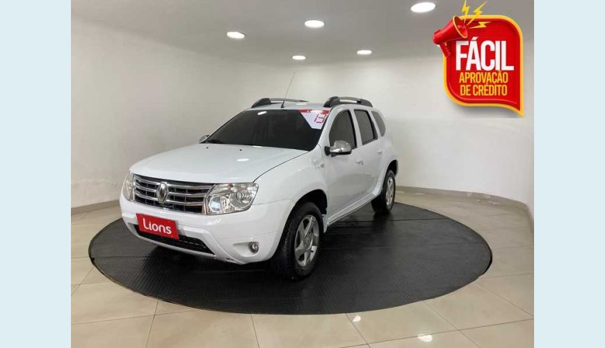 RENAULT DUSTER 2.0 16V DYNAMIQUE FLEXAUT. - BRANCO - 2013 Foto 1 (Grande)