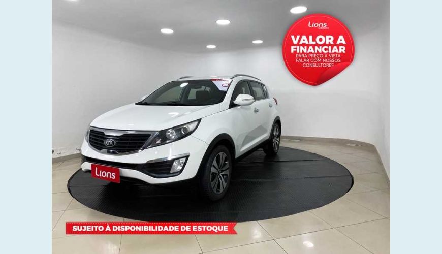 KIA SPORTAGE EX 2.0 4X2 AUT. FLEX P588 - BRANCO - 2013 Foto 1 (Grande)