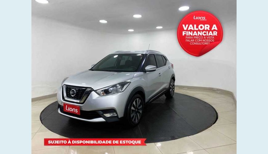 NISSAN KICKS 1.6 SV CVT FLEX - PRATA - 2019 Foto 1 (Grande)