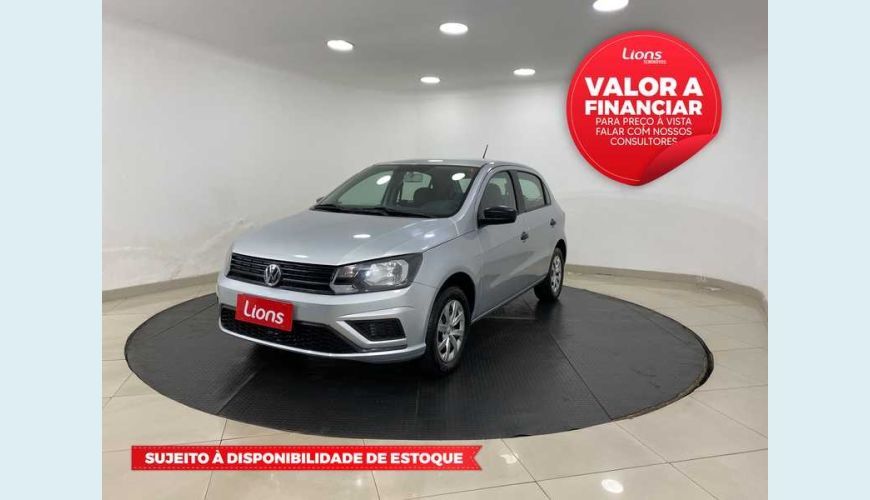 VOLKSWAGEN GOL 1.0 12V FLEX - PRATA - 2021 Foto 1 (Grande)