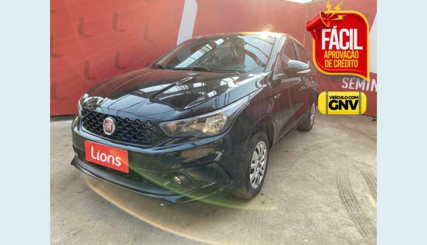 FIAT ARGO DRIVE 1.0 FIREFLY FLEX - PRETO - 2019 Foto 1 (Grande)