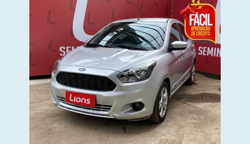 FORD KA 1.0 SE FLEX - PRATA - 2017 Foto 1 (Grande)