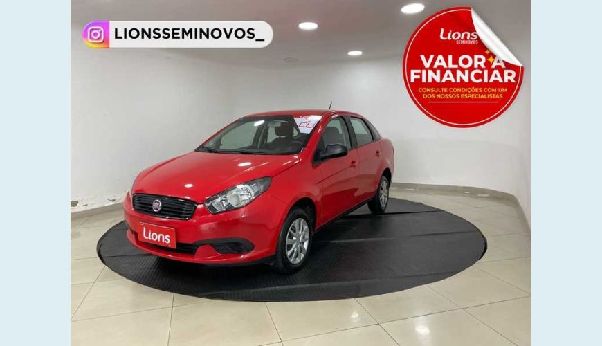 FIAT GRAND SIENA ATTRACTIVE 1.0 FLEX - VERMELHO - 2021 Foto 1 (Grande)
