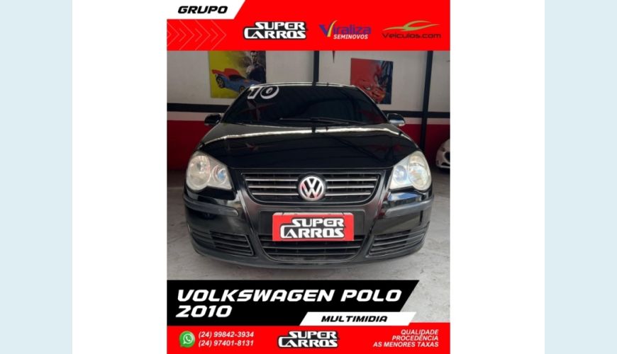 VOLKSWAGEN POLO SEDAN - PRETO - 2010 Foto 1 (Grande)