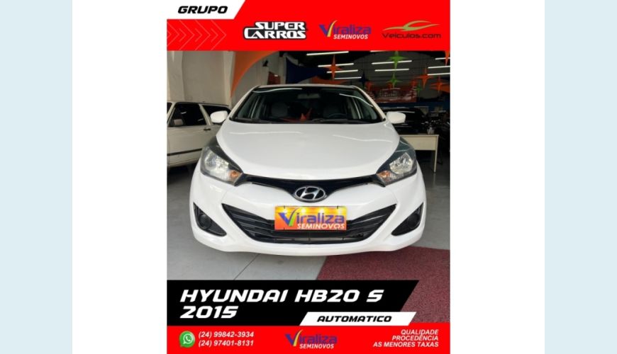 HYUNDAI HB 20S - BRANCO - 2015 Foto 1 (Grande)