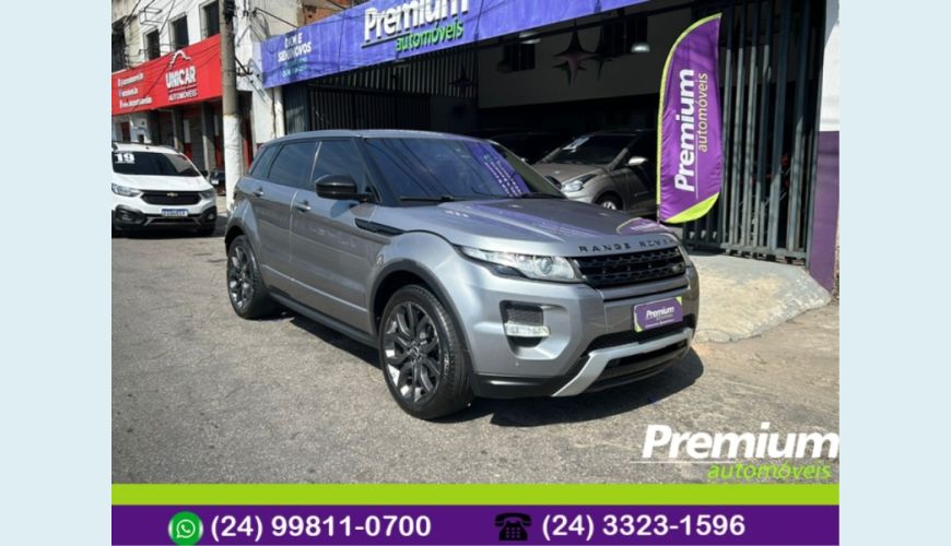 LAND ROVER RANGE ROVER EVOQUE - CINZA - 2014 Foto 1 (Grande)