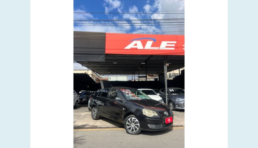 VOLKSWAGEN POLO SEDAN - PRETO - 2009 Foto 1 (Grande)