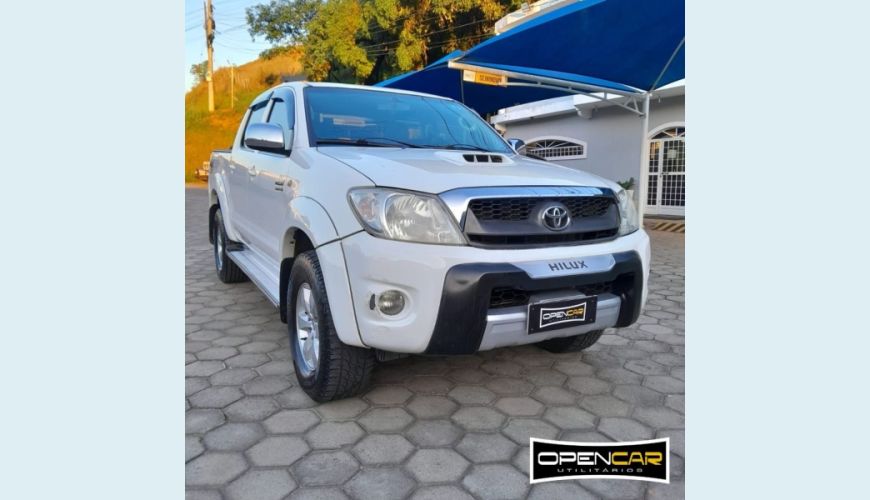 TOYOTA HILUX 3.0 SRV 4X4 CD 16V TURBO INTERCOOLER DIESEL 4P AUT. - BRANCO - 2011 Foto 1 (Grande)