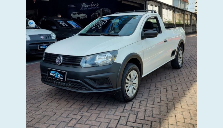 VOLKSWAGEN SAVEIRO - BRANCO - 2022 Foto 1 (Grande)