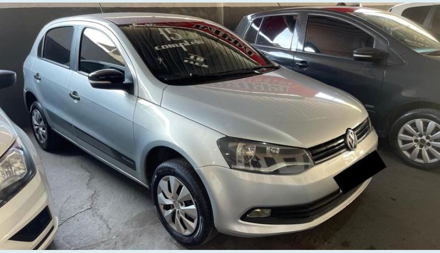 VOLKSWAGEN GOL TRACK 1.0 MI TOTAL FLEX 8V - PRATA - 2015 Foto 1 (Grande)