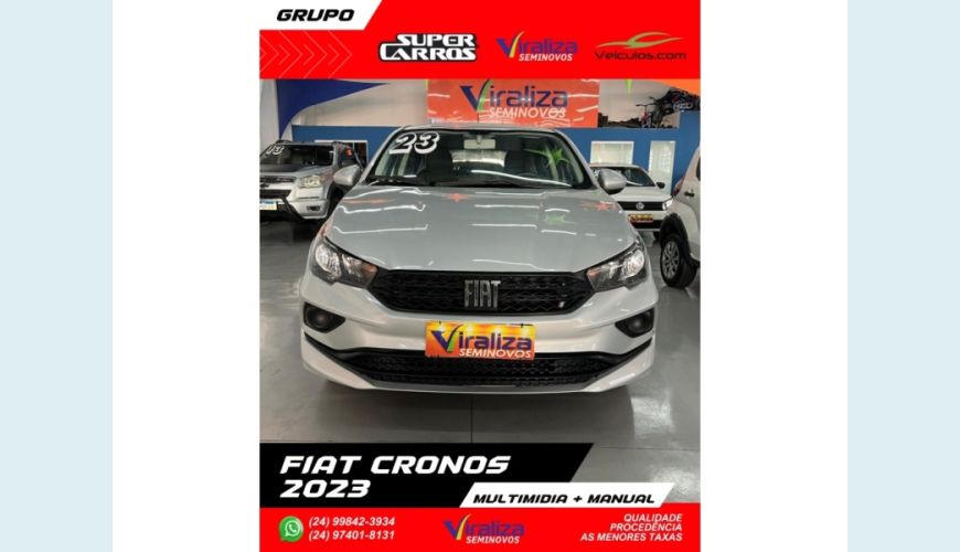 FIAT CRONOS - PRATA - 2023 Foto 1 (Grande)