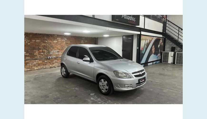 CHEVROLET CELTA LT 1.0 FLEX - PRATA - 2014 Foto 1 (Grande)