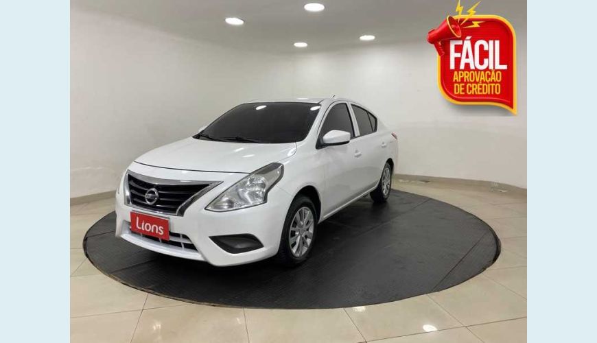 NISSAN VERSA 1.0 12V FLEX - BRANCO - 2016 Foto 1 (Grande)
