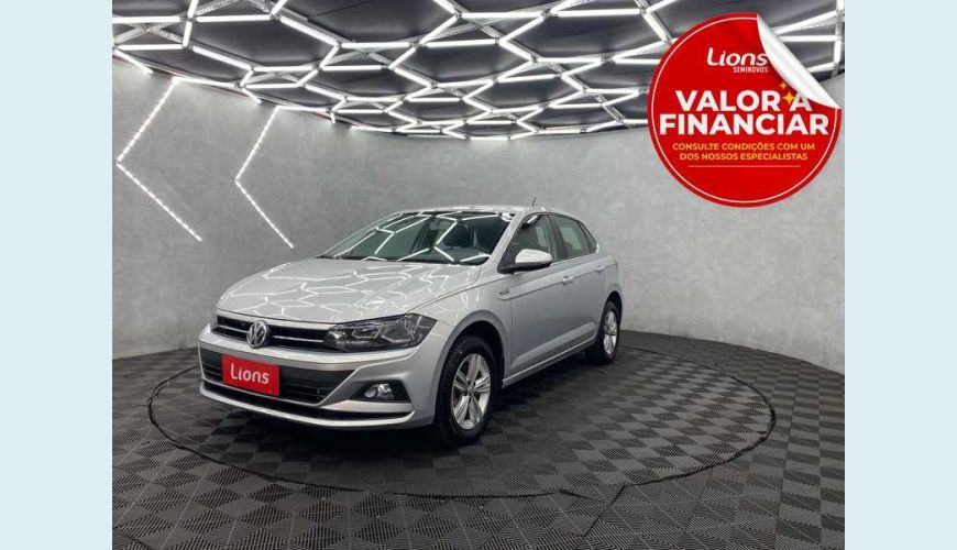 VOLKSWAGEN POLO 1.0 200 TSI COMFORTLINE AUT. FLEX - PRATA - 2019 Foto 1 (Grande)