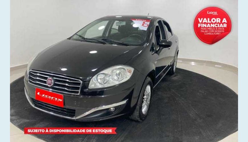 FIAT LINEA BLACKMOTION 1.8 16V FLEX - PRETO - 2016 Foto 1 (Grande)
