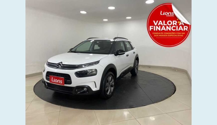 CITROËN C4 CACTUS 1.6 FEEL PACK AUT. FLEX - BRANCO - 2020 Foto 1 (Grande)