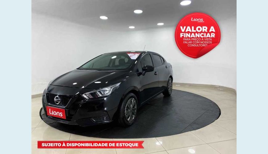 NISSAN VERSA EXCLUSIVE 1.6 FLEX AUT. - PRETO - 2021 Foto 1 (Grande)