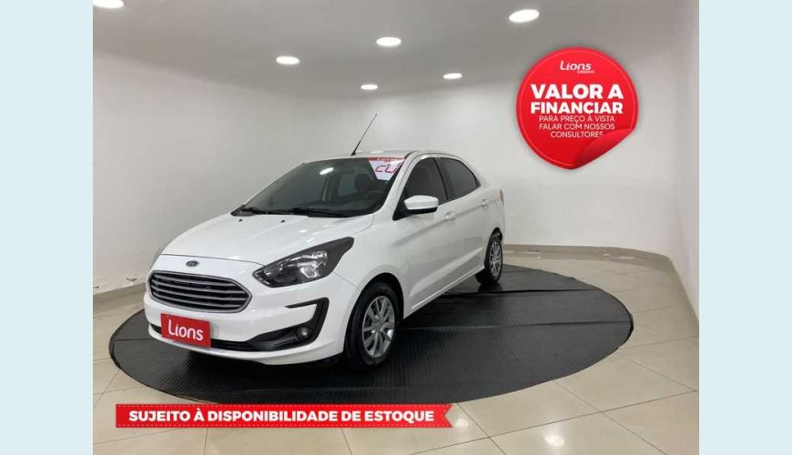 FORD KA SEDAN SE PLUS 1.5 12V FLEX - BRANCO - 2020 Foto 1 (Grande)