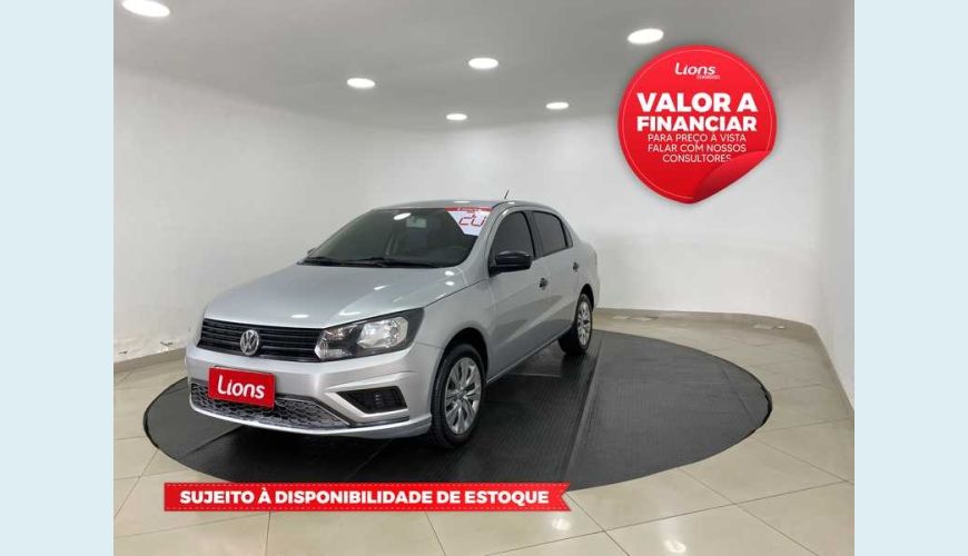 VOLKSWAGEN VOYAGE 1.6 MSI 8V FLEX - PRATA - 2020 Foto 1 (Grande)
