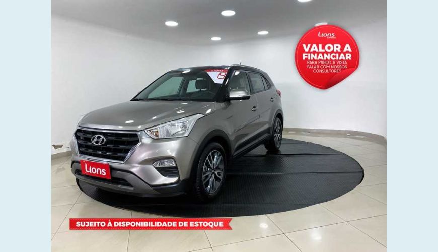 HYUNDAI CRETA PULSE PLUS 1.6 AUT. FLEX - PRATA - 2019 Foto 1 (Grande)