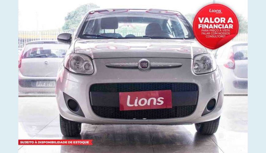 FIAT PALIO ATTRACTIVE 1.0 EVO FLEX - PRATA - 2017 Foto 1 (Grande)