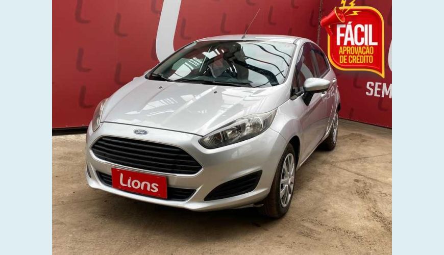 FORD NEW FIESTA HATCH NEW FIESTA S 1.5 16V - PRATA - 2014 Foto 1 (Grande)