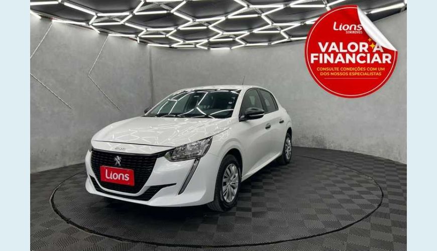 PEUGEOT 208 LIKE 1.0 FLEX - BRANCO - 2023 Foto 1 (Grande)