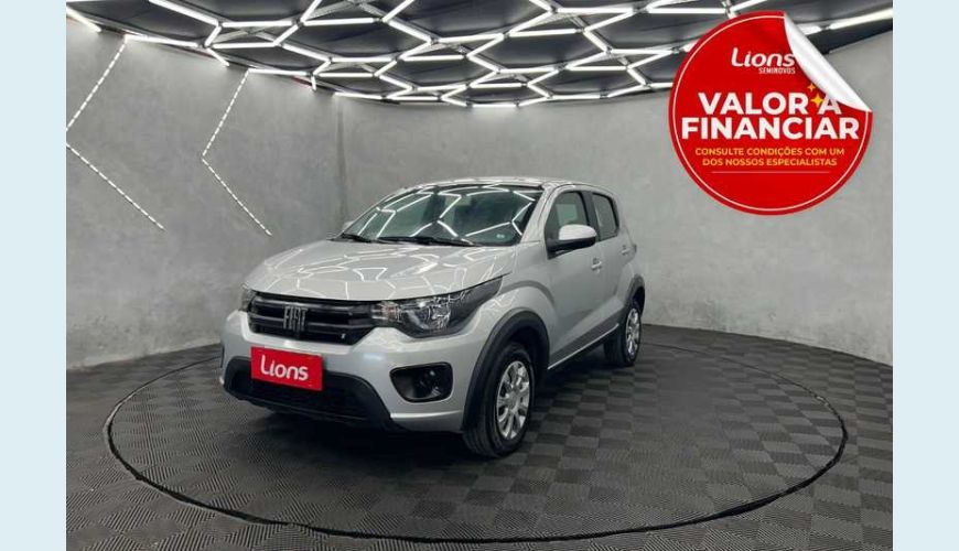 FIAT MOBI LIKE 1.0 FLEX - PRATA - 2023 Foto 1 (Grande)