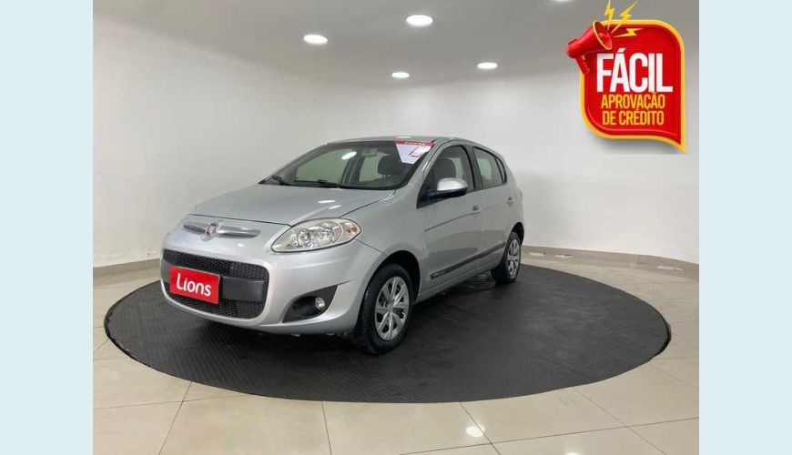 FIAT PALIO ATTRACTIVE 1.0 8V FLEX - PRATA - 2013 Foto 1 (Grande)